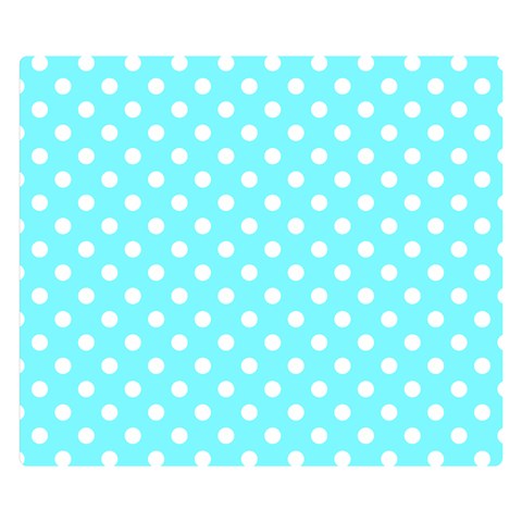 Polka Dots 50 x40  Blanket Front