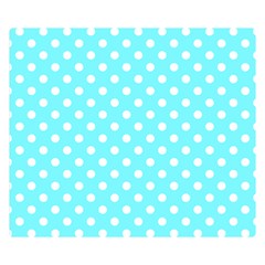 Polka Dots 50 x40  Blanket Back