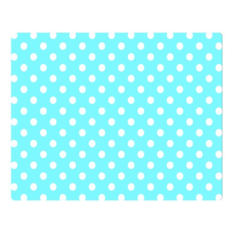 Polka Dots 80 x60  Blanket Front