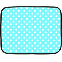 Polka Dots 35 x27  Blanket Back
