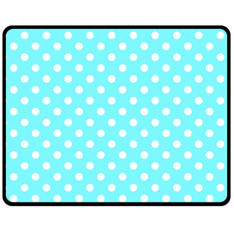 Polka Dots 60 x50  Blanket Front