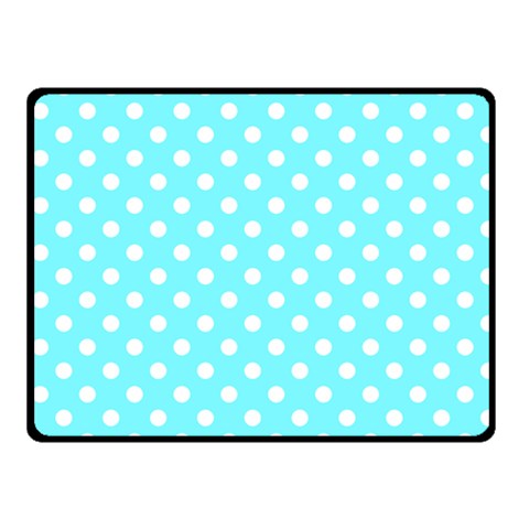 Polka Dots 50 x40  Blanket Front