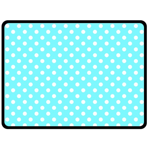 Polka Dots 80 x60  Blanket Front