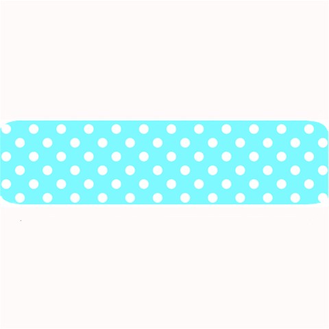 Polka Dots 32 x8.5  Bar Mat