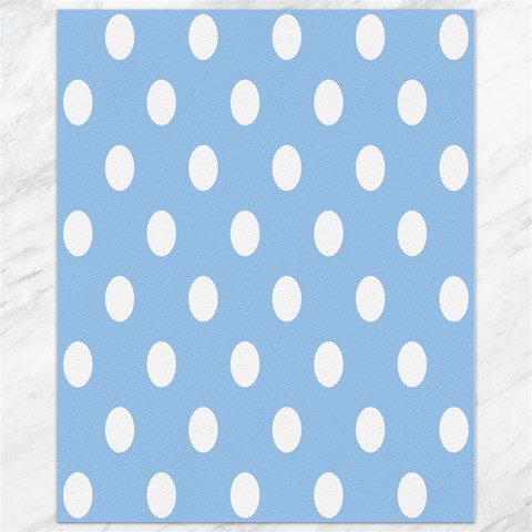Polka Dots 10.95 x13.48  Canvas - 1