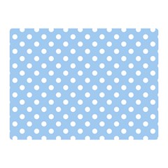 Polka Dots 35 x27  Blanket Front
