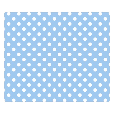 Polka Dots 50 x40  Blanket Front