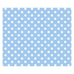Polka Dots 50 x40  Blanket Back