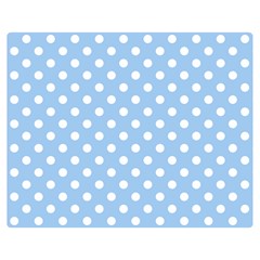 Polka Dots 60 x50  Blanket Back