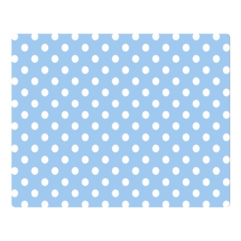 Polka Dots 80 x60  Blanket Front