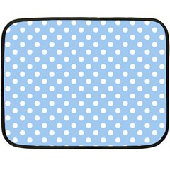 Polka Dots 35 x27  Blanket Back