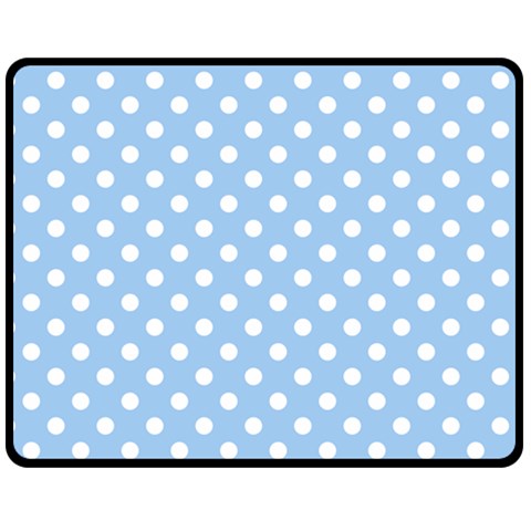 Polka Dots 60 x50  Blanket Front