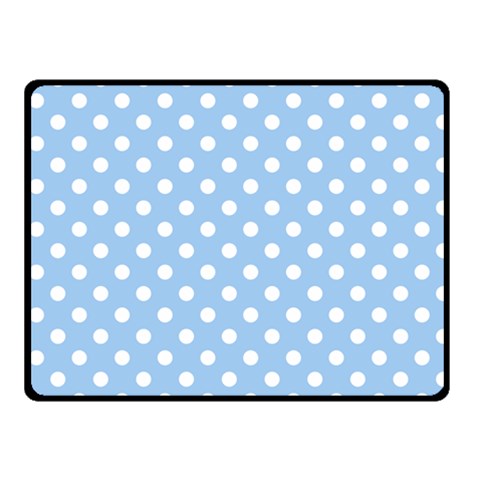 Polka Dots 50 x40  Blanket Front
