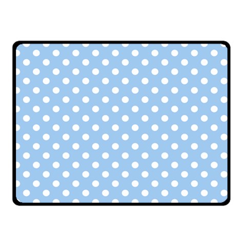 Polka Dots 45 x34  Blanket Front