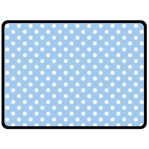 Polka Dots 80 x60  Blanket Front