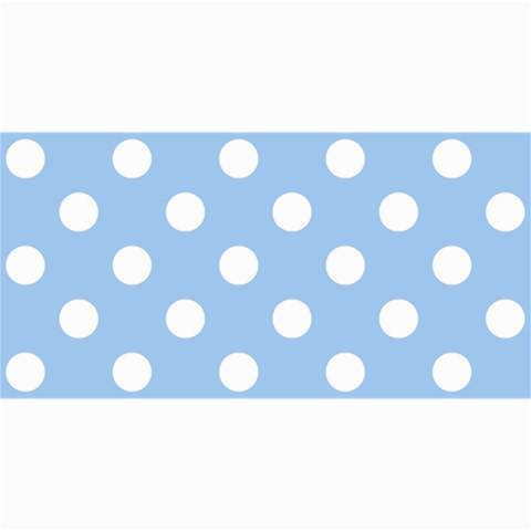 Polka Dots 8 x4  Photo Card - 1