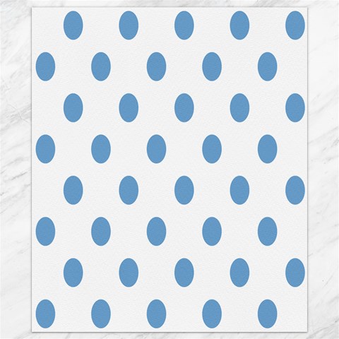 Polka Dots 8.15 x9.66  Canvas - 1