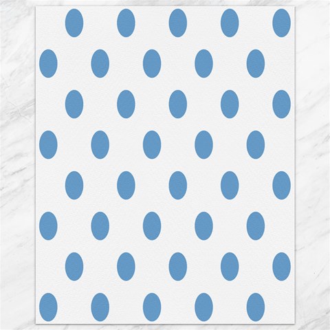 Polka Dots 10.95 x13.48  Canvas - 1