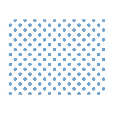 Polka Dots 35 x27  Blanket Front