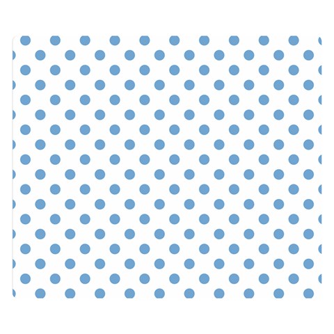 Polka Dots 50 x40  Blanket Front