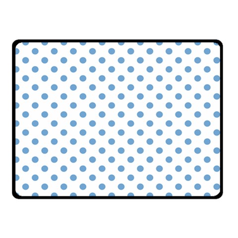 Polka Dots 45 x34  Blanket Front