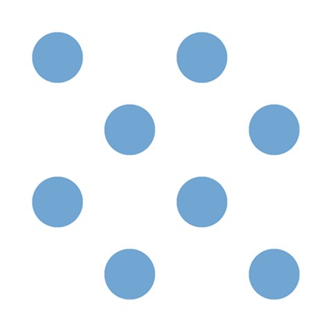 Polka Dots 3.75 x3.75  Memopad