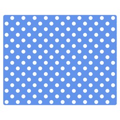 Polka Dots 60 x50  Blanket Back