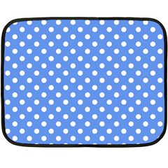 Polka Dots 35 x27  Blanket Back