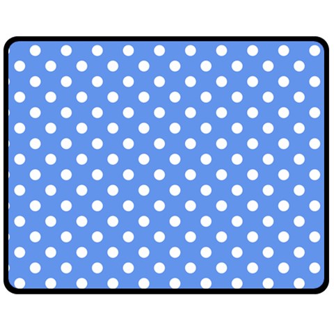 Polka Dots 60 x50  Blanket Front