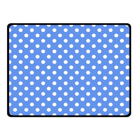 Polka Dots 45 x34  Blanket Front