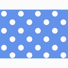 Polka Dots 7 x5  Photo Card - 2