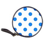 Polka Dots - Dodger Blue on White Classic 20-CD Wallet