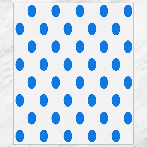 Polka Dots 8.15 x9.66  Canvas - 1