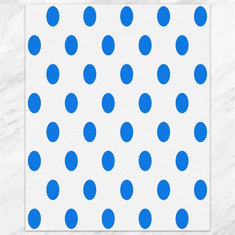 Polka Dots 10.95 x13.48  Canvas - 1