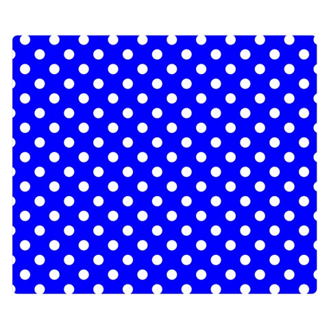 Polka Dots 50 x40  Blanket Front