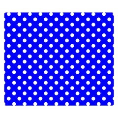 Polka Dots 50 x40  Blanket Back
