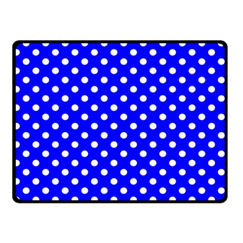 Polka Dots 45 x34  Blanket Front