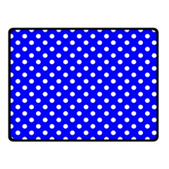 Polka Dots 45 x34  Blanket Back