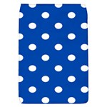 Polka Dots - White on Cobalt Blue Removable Flap Cover (S)