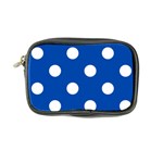 Polka Dots - White on Cobalt Blue Coin Purse