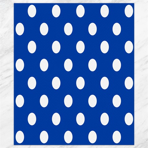 Polka Dots 8.15 x9.66  Canvas - 1