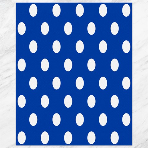 Polka Dots 10.95 x13.48  Canvas - 1