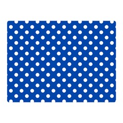 Polka Dots 35 x27  Blanket Back