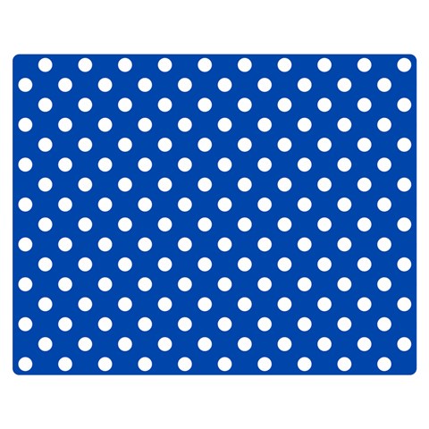 Polka Dots 60 x50  Blanket Front