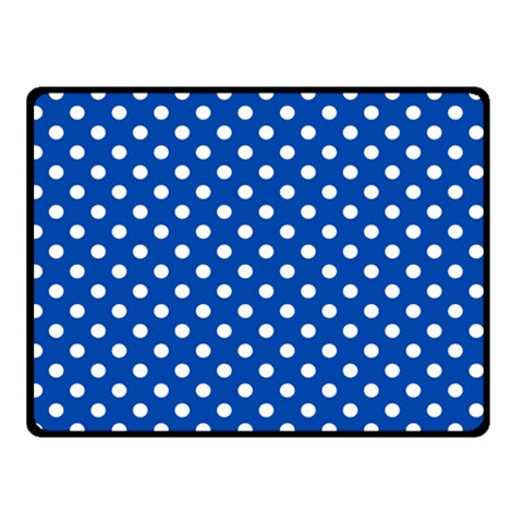 Polka Dots 45 x34  Blanket Front