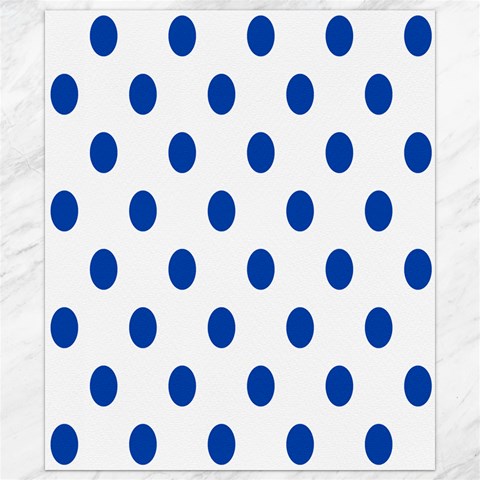 Polka Dots 8.15 x9.66  Canvas - 1