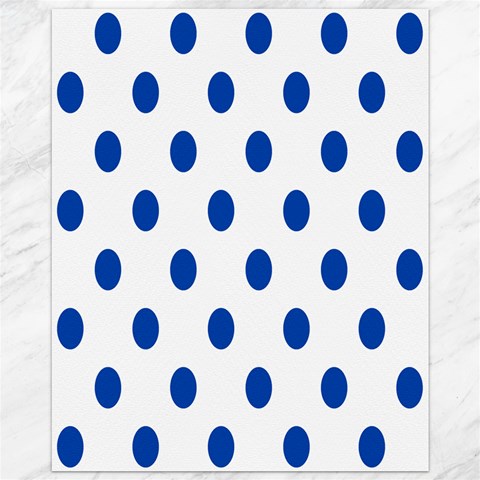Polka Dots 10.95 x13.48  Canvas - 1
