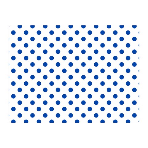 Polka Dots 35 x27  Blanket Front