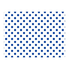 Polka Dots 35 x27  Blanket Back