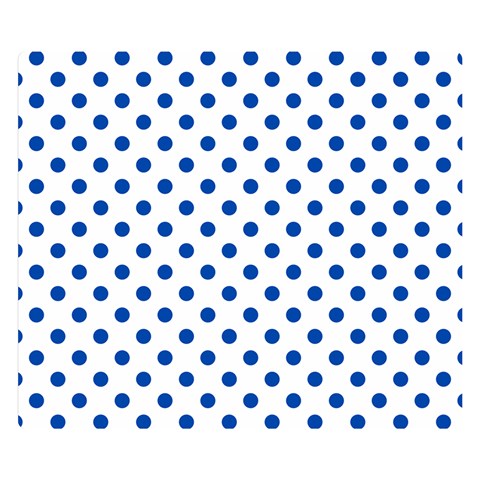Polka Dots 50 x40  Blanket Front